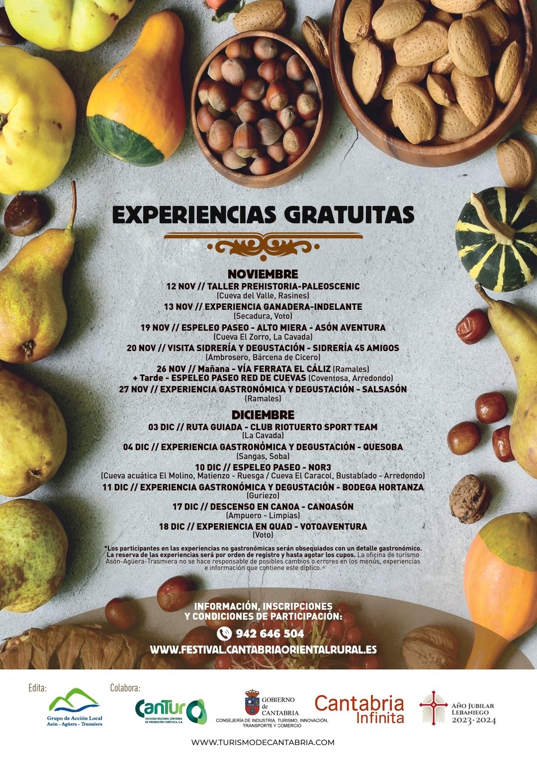 Festival Gastro de Otoño 2022 Miplanhoy qué hacer hoy en Cantabria