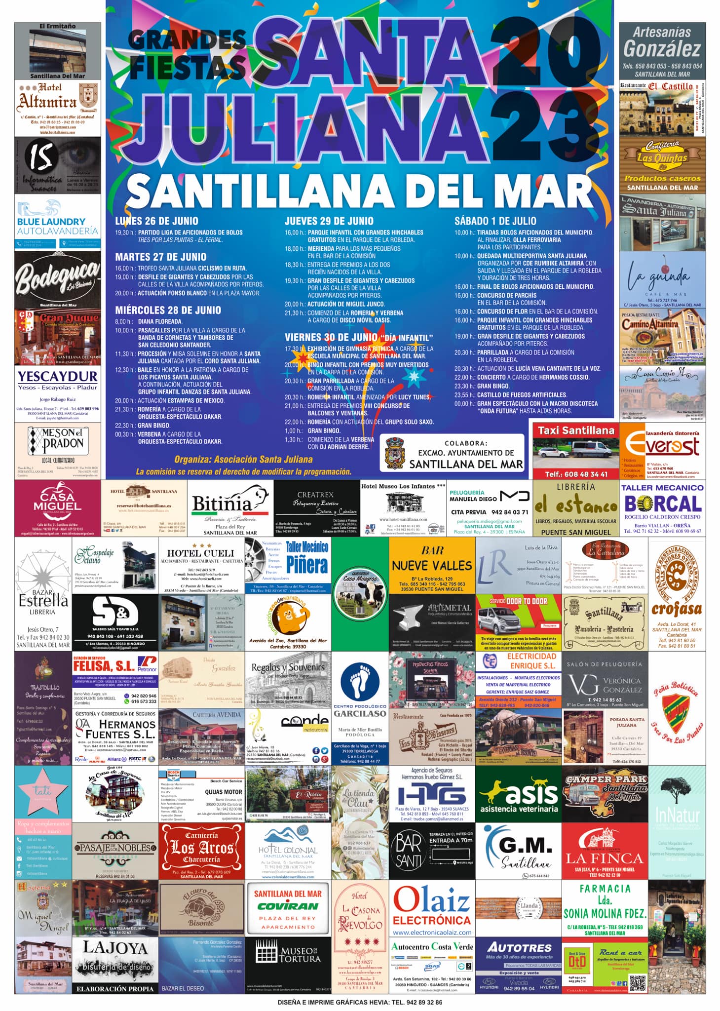 Grandes Fiestas Santa Juliana Santillana Del Mar Miplanhoy