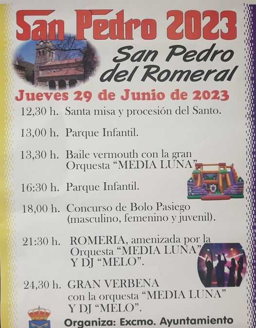 San Pedro San Pedro del Romeral 2023 Miplanhoy qué hacer hoy en