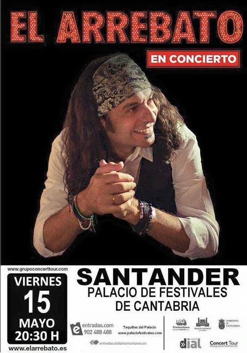 Concierto de El Arrebato en el Palacio de Festivales de Santander