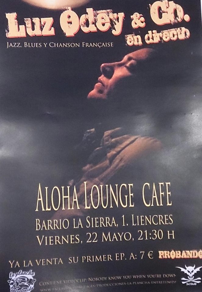 Concierto de Lu Odey & Co. en el Aloha de Liencres