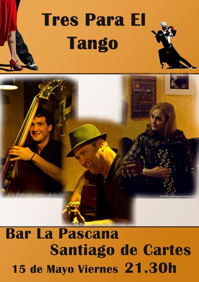 Concierto de Tres Para el Tango en el Pascana en Cartes