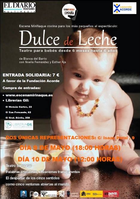 Teatro para niños Dulce de Leche en Miriñaque, Santander