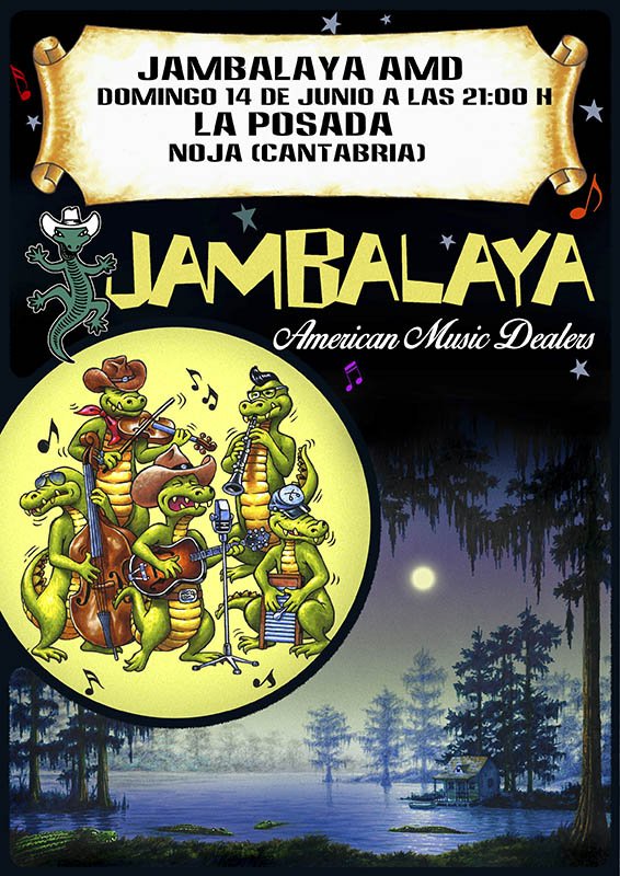 Jambalaya American Music Dealers en Noja