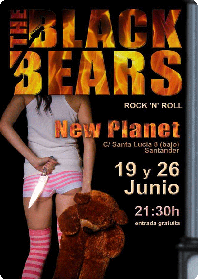 Concierto de The Black Berads en el New Planet en Santander
