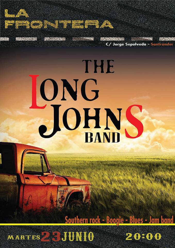 Concierto de The Long Jhons Band en La Frontera en Cueto