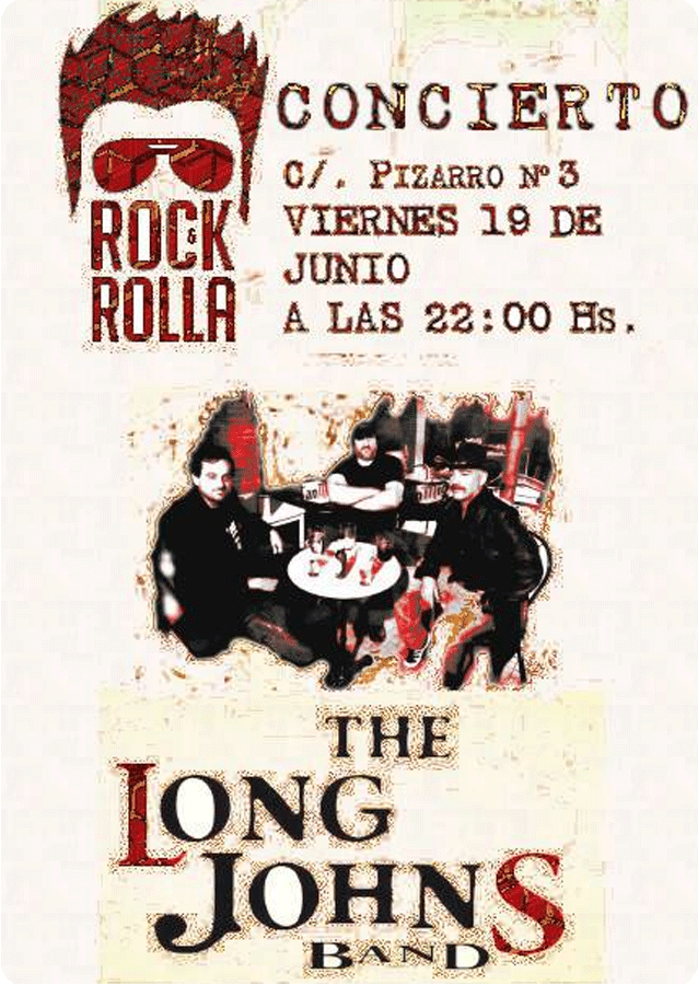 Concierto de The Long Johns Band en el Rock&Rolla de Santander
