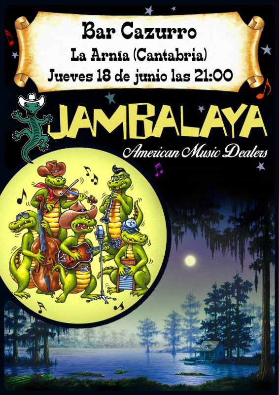 Jambalaya en el Cazurro de la Arnía