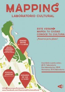 Mapping Laboratorio Cultural para niños y niñas en Santander