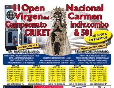 Open Nacional de Dardos Virgen del Carmen en Revilla de Camargo
