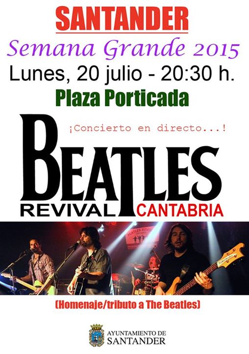 Concierto de Beatles Revival en Santander