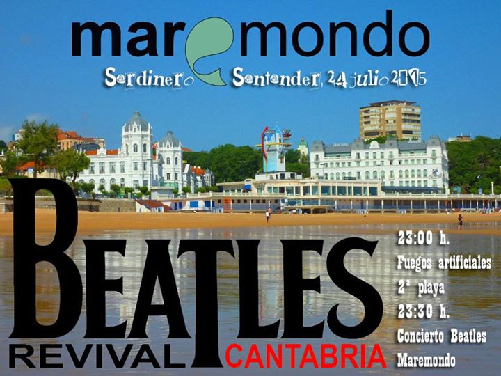 Concierto de Beatles Revival en el Maremondo en Santander