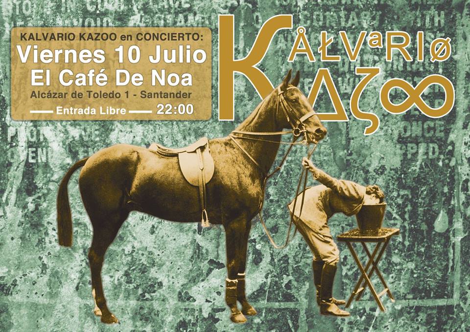 Concierto de Kalvario Kazoo en el Café de Noa en Santander