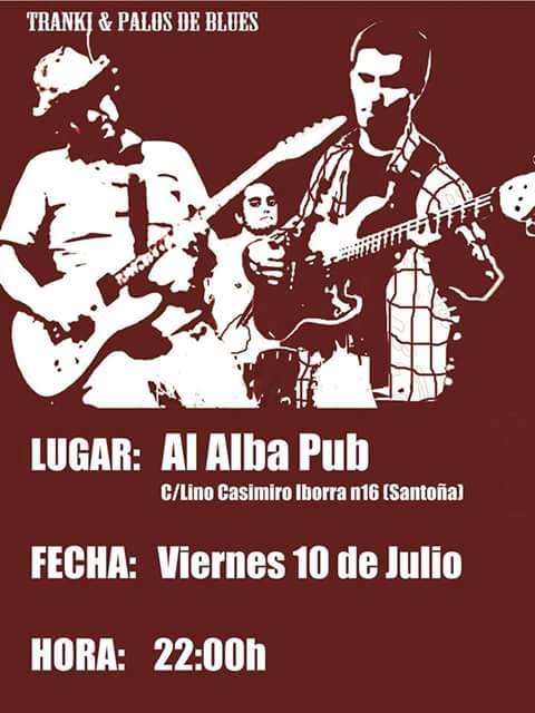 Concierto de Tranki&Palos de Blues en el pub Al Alba de Santoña