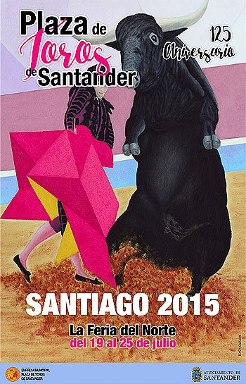Toros Feria de Santiago de Santander 2015
