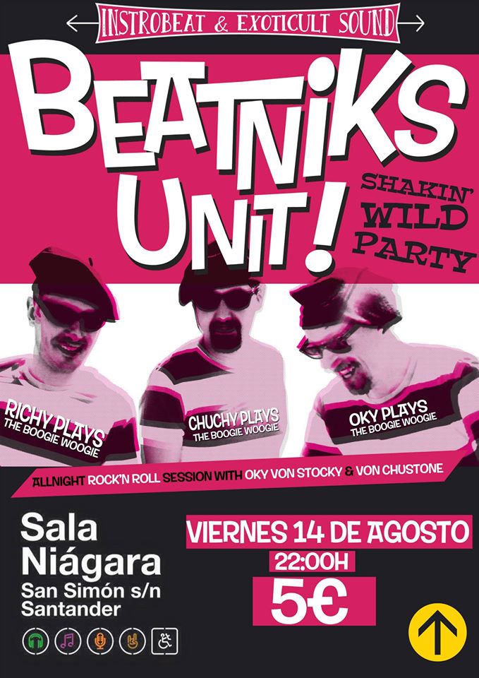 Concierto de Beatniks Unit en el Niagara de Santander