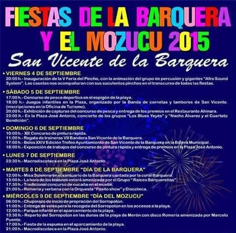 Fiestas de La Barquera y El Mozucu en San Vicente de la Barquera