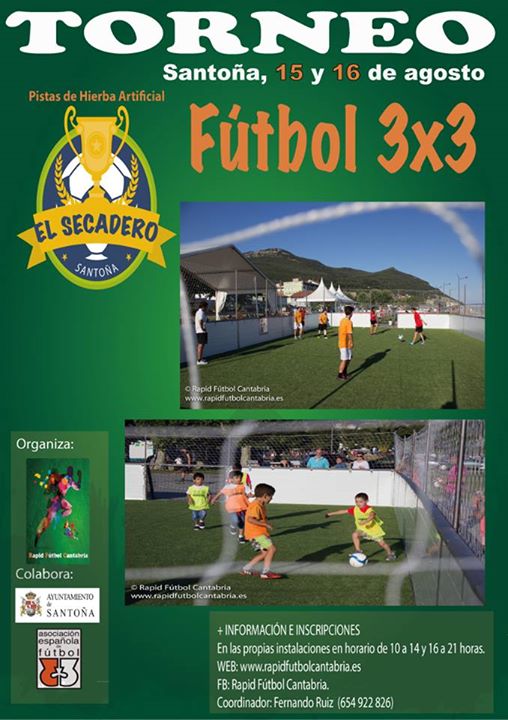 Torneo de futbol 3×3 en Santoña