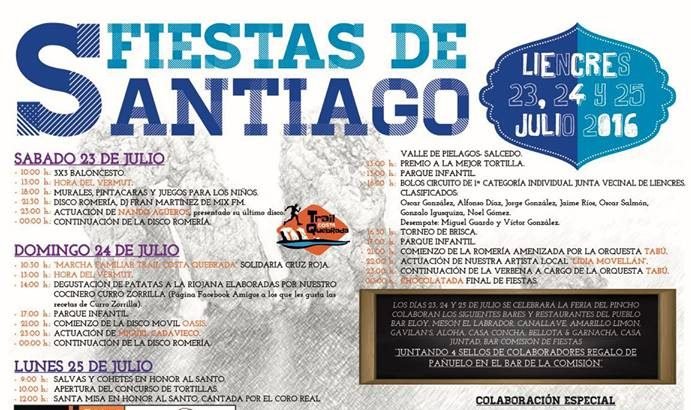 Fiestas De Santiago En Liencres 2016 Miplanhoy Qué Hacer Hoy En Cantabria 7171