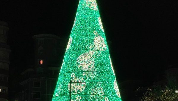 Encendido de luces de Navidad Santander 2021