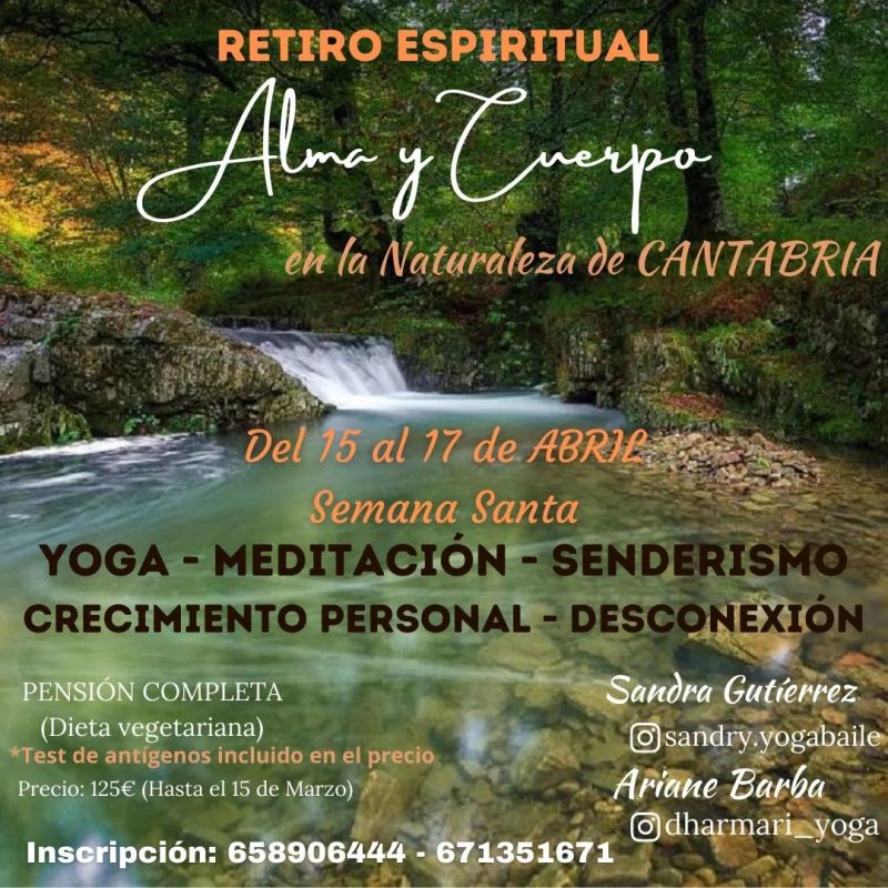 Retiro espiritual Miplanhoy qué hacer hoy en Cantabria