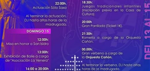 Fiestas de San Isidro 2022 - Limpias