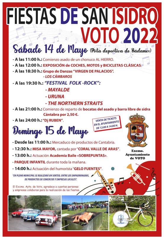 Fiestas San Isidro Voto 2022