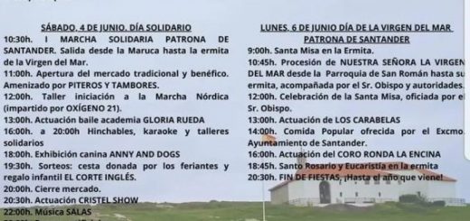 Fiestas de la Virgen del Mar 2022 - Santander