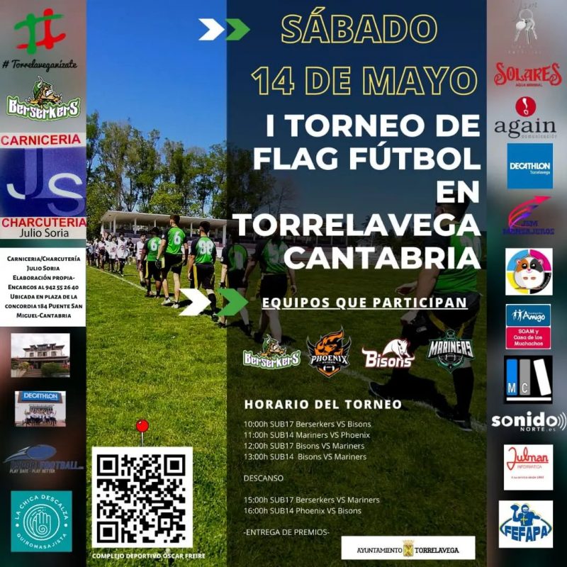 I Torneo de flag football Torrelavega