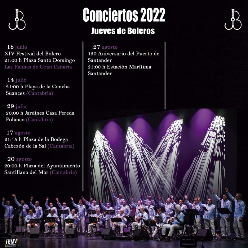 Jueves de Boleros - Conciertos 2022