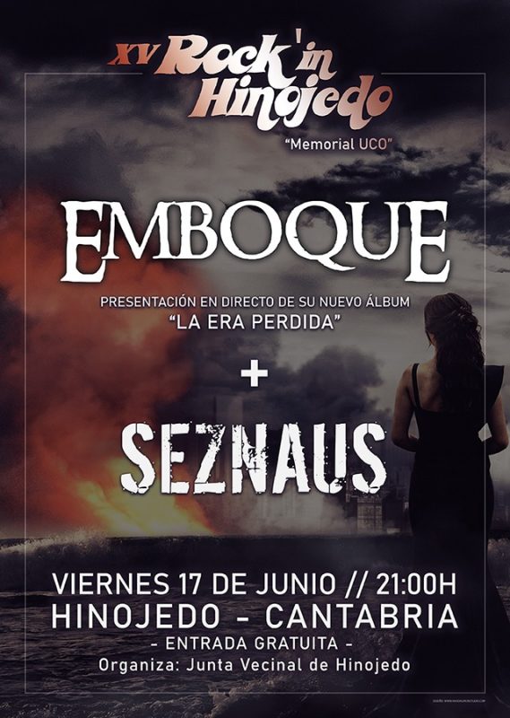 Festival Rock in Hinojedo: EMBOQUE y SEZNAUS