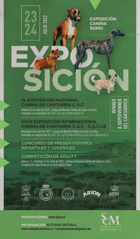 Exposición Canina Somo 2022