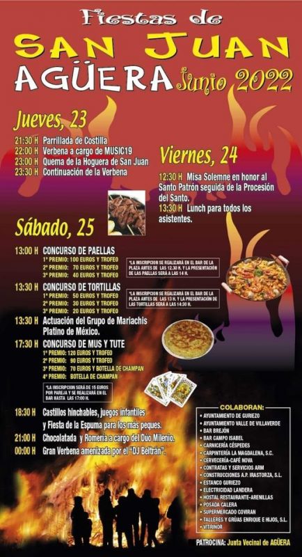 Fiestas de San Juan 2022 – Agüera