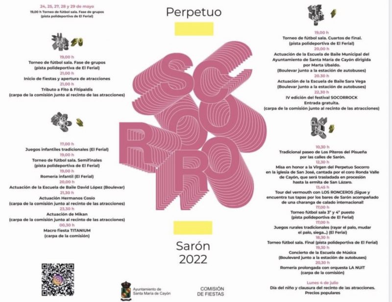 Fiestas del Perpetuo Socorro 2022 – Sarón