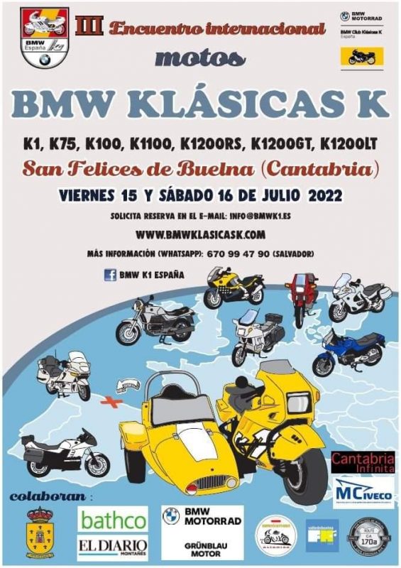 III Encuentro Internacional Motos Bmw Klasicas K