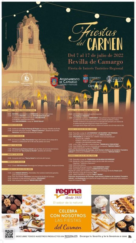 Fiestas del Carmen Revilla 2022