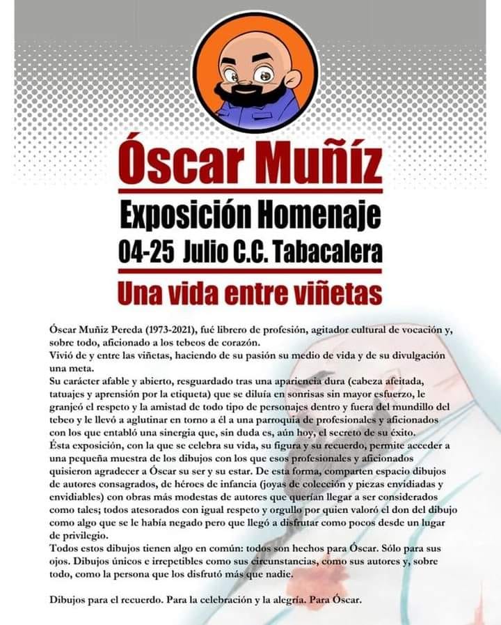 Exposición Homenaje Oscar Muñíz