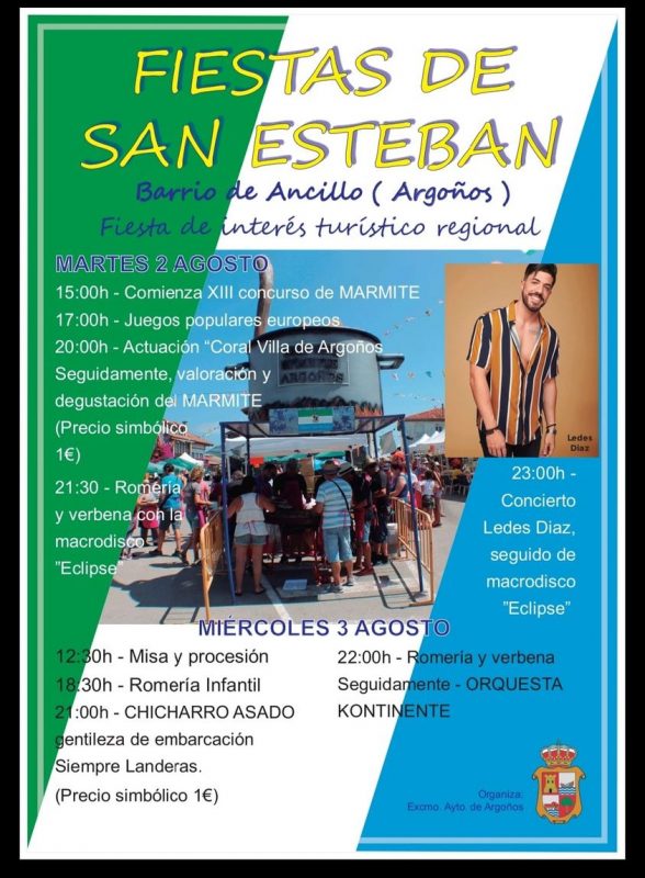 Fiestas de San Esteban 2022 – Barrio de Ancillo