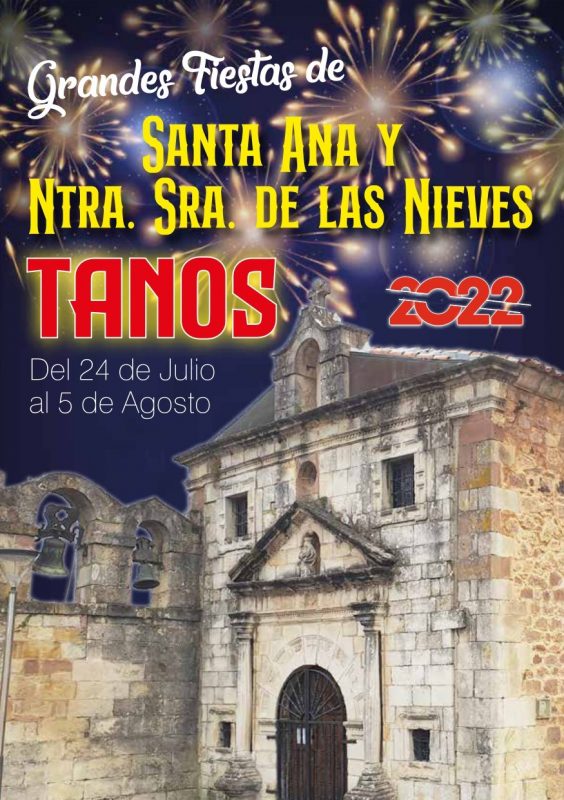 Fiestas de Santa Ana Y Ntra. Señora de las Nieves 2022 – Tanos