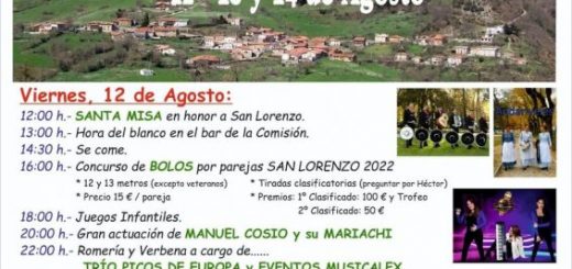 Tradiciones Fiestas de San Lorenzo 2022 - Colio