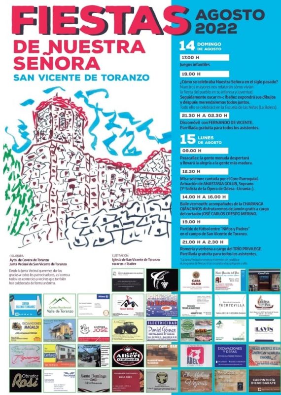 Fiestas de Nuestra Señora 2022 – San Vicente de Toranzo