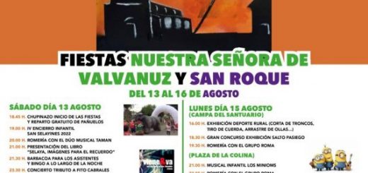 Fiestas de Nuestra Señora de Valvanuz y San Roque 2022 - Selaya