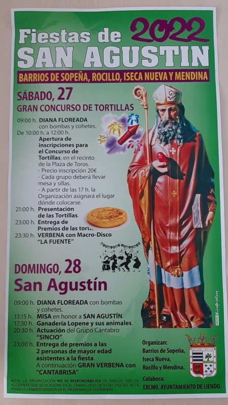 Fiestas De San Agustín 2022 Liendo Miplanhoy Qué Hacer Hoy En