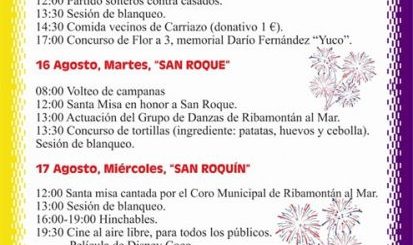Grandes Fiestas de San Roque y San Roquin 2022 - Carriazo