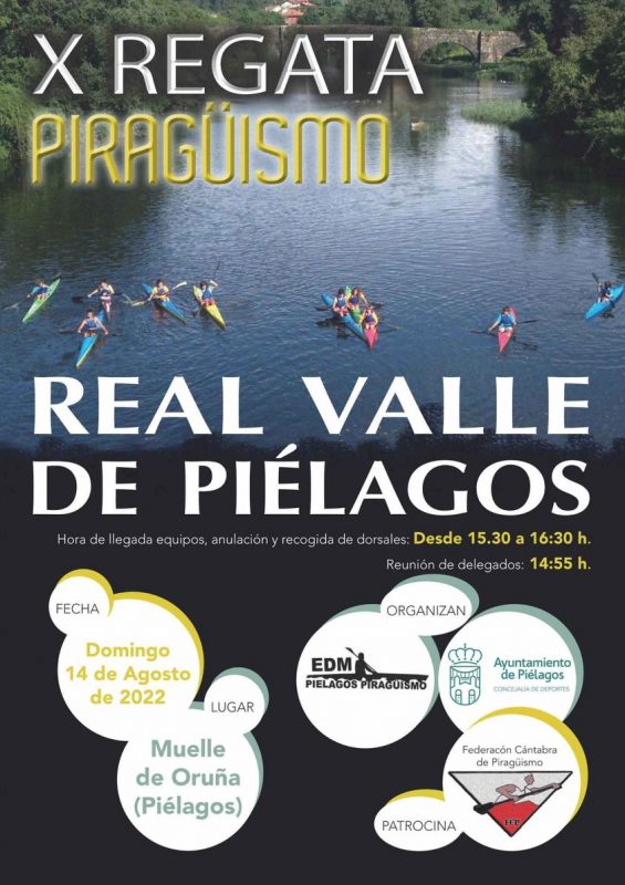 X Regata Piragüismo – Real Valle de Piélagos