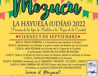 Fiestas del Mozuco 2022 - La Hayuela