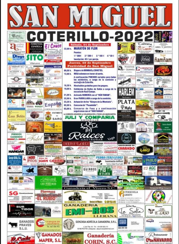 San Miguel 2022 – Coterillo