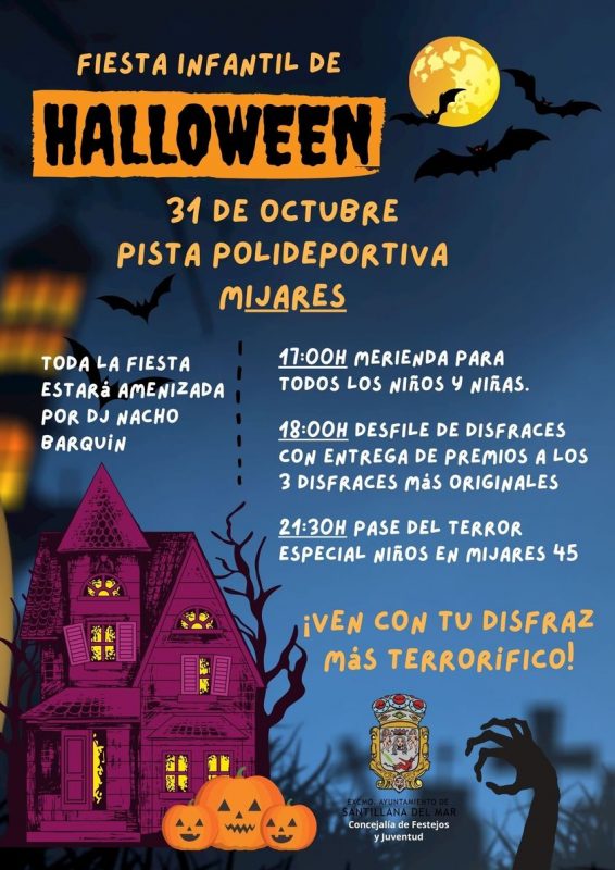 Fiesta Infantil de Halloween 2022 – Mijares