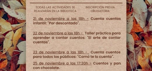 Actividades Noviembre - Diciembre - Ampuero