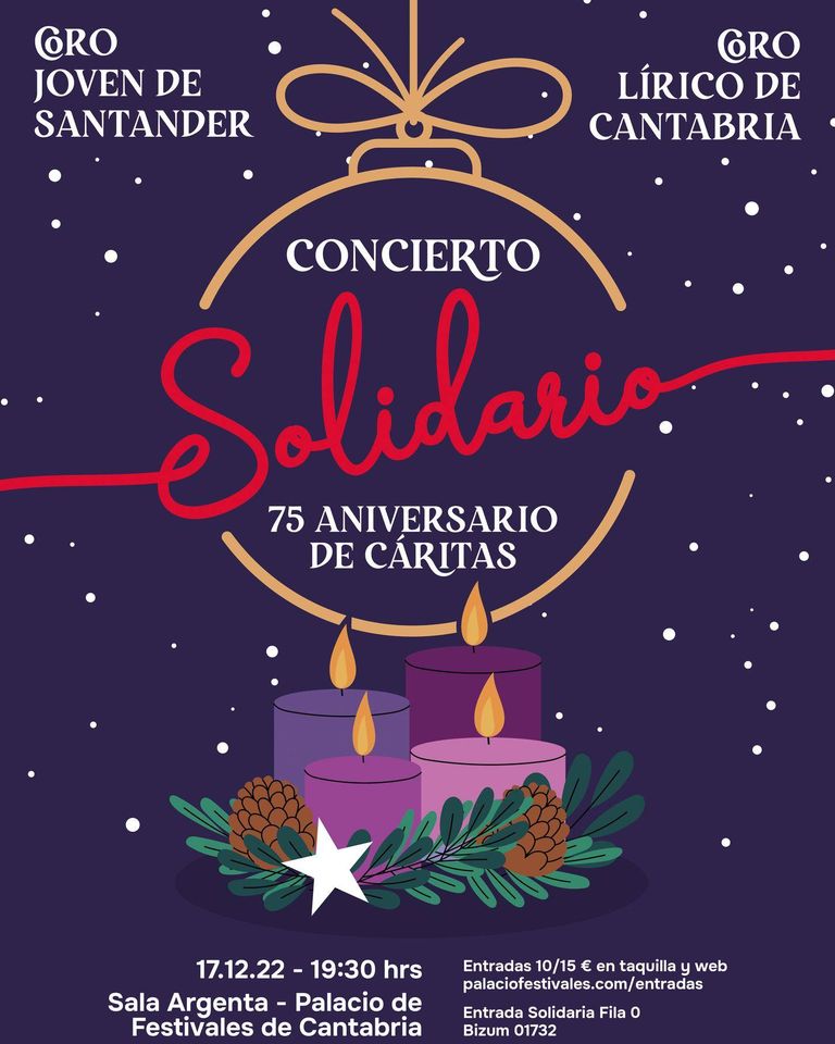 Concierto Solidario - 75 Aniversario Caritas